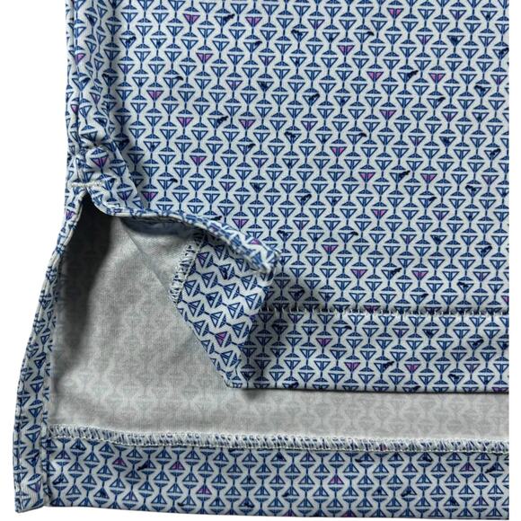 Peter Millar Summer Comfort "Rekya Vodka" Men's Polo - Size: Medium - Picture 3 of 10